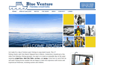 Desktop Screenshot of blueventurefishing.com